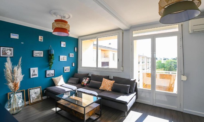 Saint-Martin Apartamento | Appartement 3 chambres, climatisation, parking, proche centre ville et plage