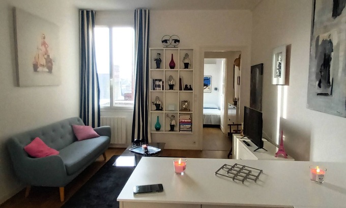 Dinard Apartamento | Appartement 3 Pièces en Hyper Centre de Dinard, Commerce et Plage à Pied !!!