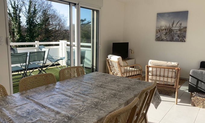 Pornic Apartamento | Appartement 4/5 Pers Lumineux et Calme à 10 min à Pied du Centre Ville
