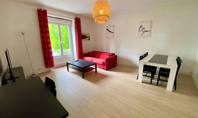 Rennes-Bellamy Apartamento | Appartement 45 Mètres Carrés Proche Centre Ville et Facultés/ecoles