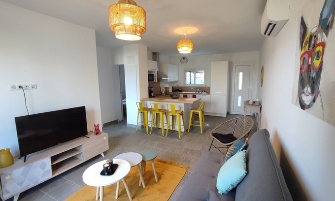 Olmeto Apartamento | Appartement Avec Extérieur, à 5 Minutes du Bord de mer !