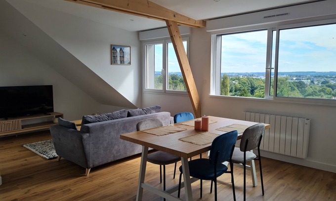 Centre ville - Urbanistes Apartamento | Appartement Avec vue Panoramique