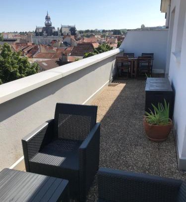 Cœur de Ville Apartamento | Appartement avec vue panoramique