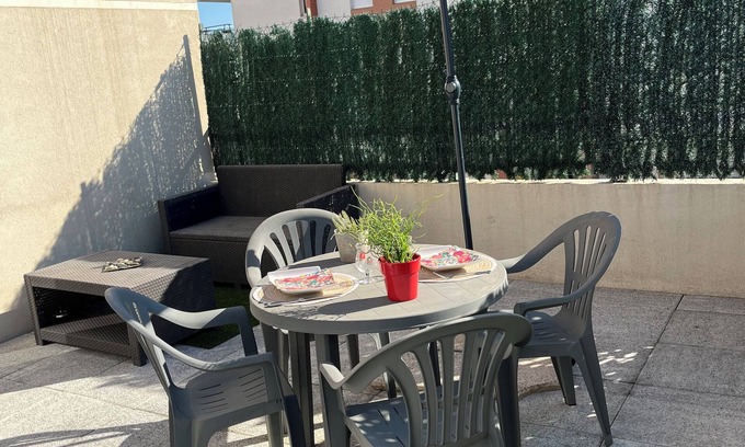 Croix-d'Argent Apartamento | Appartement Belle Terrasse à Montpellier