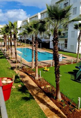 Bouznika Apartamento | Appartement bouznika kettani avec jardin privé accés direct à la piscine