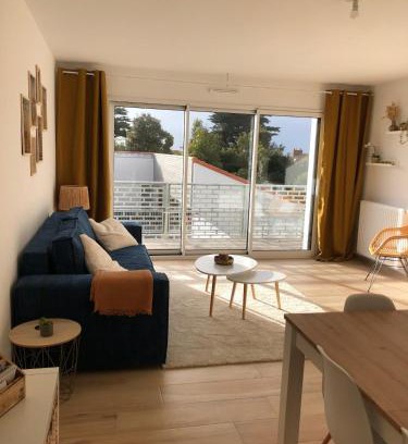 La Bernerie-en-Retz Apartamento | Appartement cosy à 100m de la plage