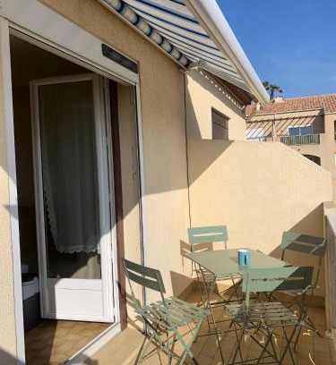 Fleury Apartamento | Appartement charmant à Fleury - 30 m² - Vue sur la mer