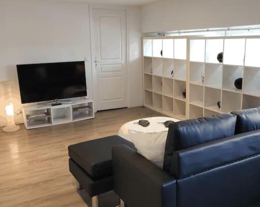 Hardricourt Apartamento | Appartement charmant américain