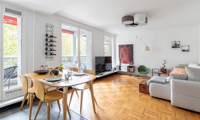 Part Dieu - Bir Hakeim Apartamento | Appartement Chevron - Welkeys