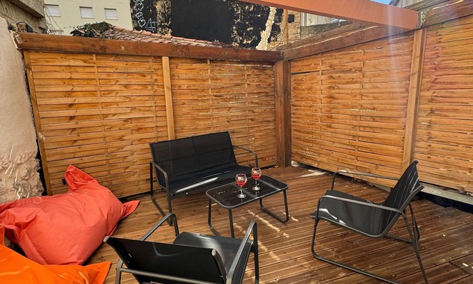 Gares Apartamento | 🌟appartement Climatisé, Secteur Gare et de la Place de la Comédie Avec Terrasse