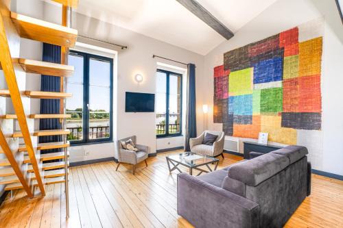 Grand Parc-Paul Doumer Apartamento | Appartement Climatisé 3 Chambres Vue Garonne