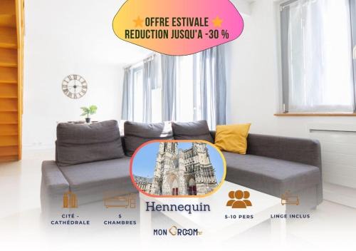 Old Town Apartamento | Appartement complet équipé Idéal groupe PRO/famille * 10 pers * 5 chb * Mon Groom