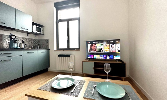 Amiens Apartamento | Appartement Confortable DE 30m2 Proche Centre Amiens
