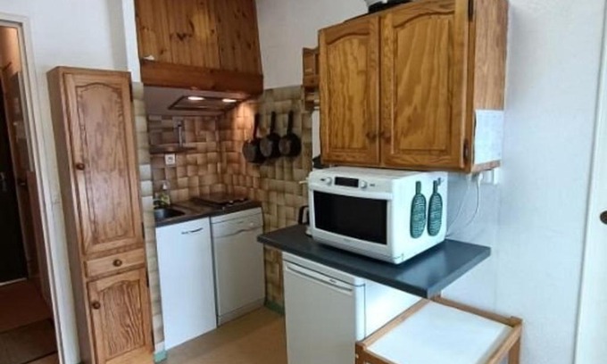 Arette Apartamento | Appartement cosy 6 pers, proche pistes, balcon, casier à skis, parking gratuit - FR-1-602-25