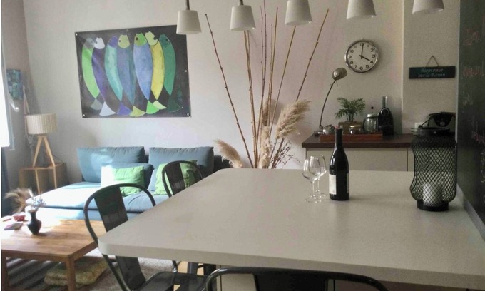 Moliere Vauban Apartamento | Appartement Cosy 65m2 2 Chambres 5mn Parc Tête d or 5 mn Gare Part Dieu