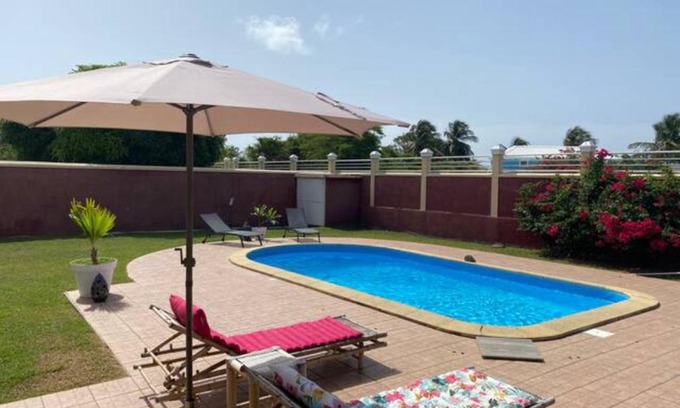 Saint-Francois Apartamento | Appartement cosy & calme en Rez de villa