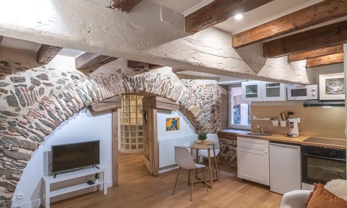 Vienne Apartamento | Appartement Cosy Dans une Bâtisse du 17 ème Siècle - Chaleureux - Hypercentre