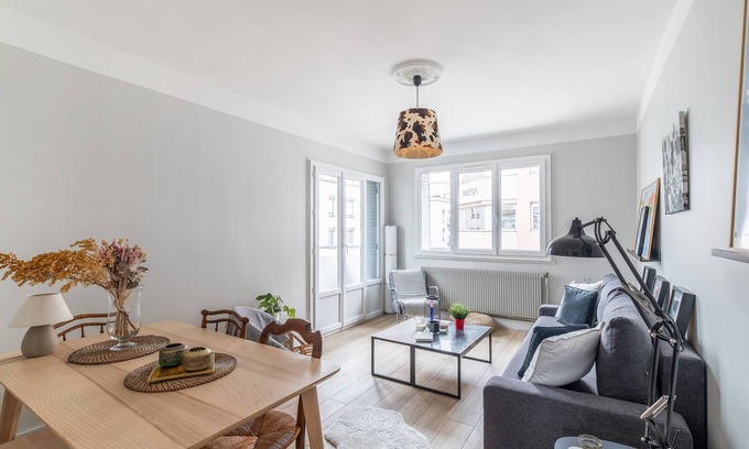 Part Dieu - Bir Hakeim Apartamento | Appartement de la Bannière - Welkeys