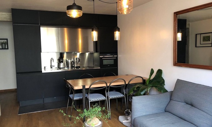 Charonne Apartamento | Appartement Design Avec Petit Balcon