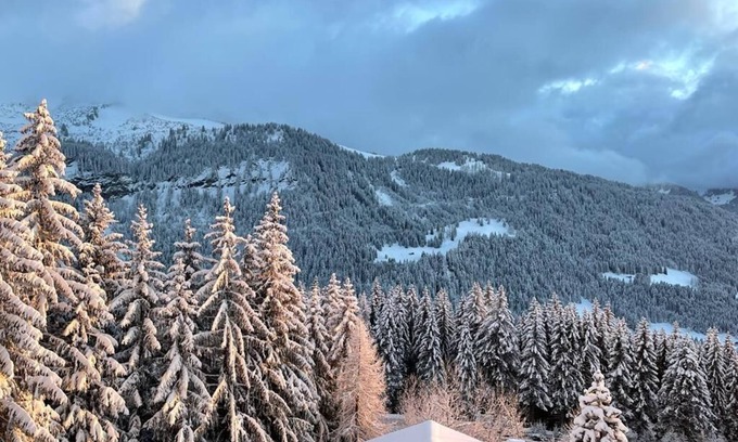 Alpe des Chaux Apartamento | Appartement Duplex Dans Chalet à la Montagne