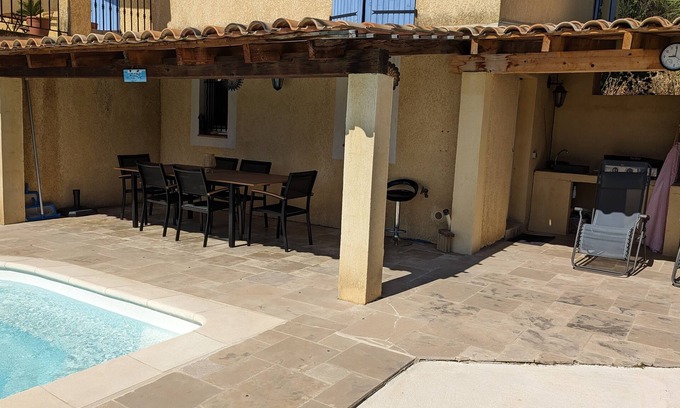 Draguignan Apartamento | Appartement en rez de Villa Avec Terrasse et vue Magnifique