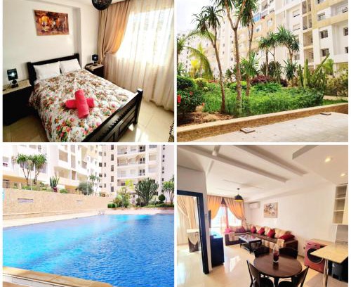 Cite Al Mohammadi Apartamento | Appartement Familial Piscine WiFi et Climatisation