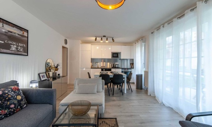 Benerville-sur-Mer Apartamento | Appartement Cosy REZ DE Jardin