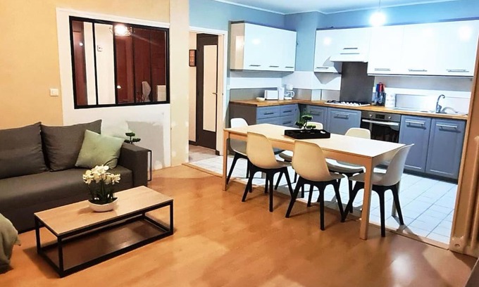 Herouville-Saint-Clair Apartamento | Appartement idéal mission pro et télétravail