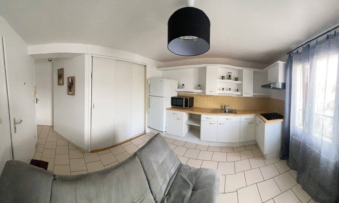 Lacroix-Saint-Ouen Apartamento | Appartement F2 Hyper Centre