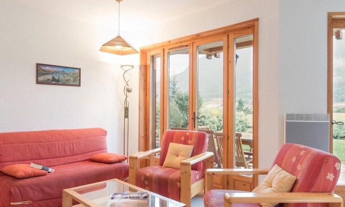 Monetier-les-Bains Apartamento | Appartement familial 4 pièces, terrasse, proche pistes - FR-1-330F-135