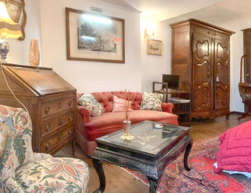 Sainte-Croix-Du-Mont Apartamento | Appartement charmant à Sainte-Croix-du-Mont avec jardin