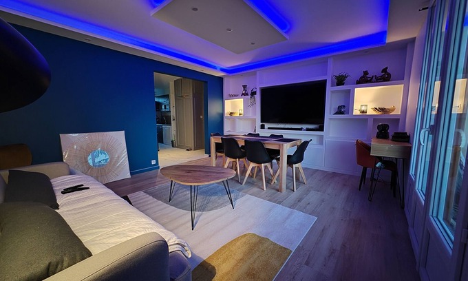 5th Arrondissement Apartamento | Appartement Design, 3 Chambres Proche Lyon
