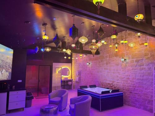 Montataire Apartamento | Appartement Jacuzzi Hammam 1001 Nuits Yaospa60