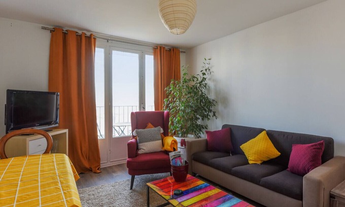 Clichy Apartamento | Appartement Jaurès, vue sur la Seine - Welkeys