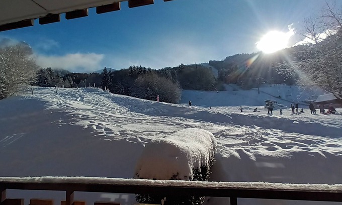 Bernex Apartamento | Appartement "Le Bouquetim " Au Pied des Pistes de ski Départ de Rando et Vélo