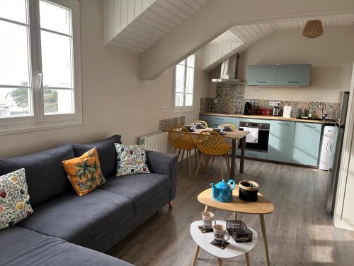 Hauteville-sur-Mer Apartamento | Appartement les pieds dans l'eau à Hauteville sur mer