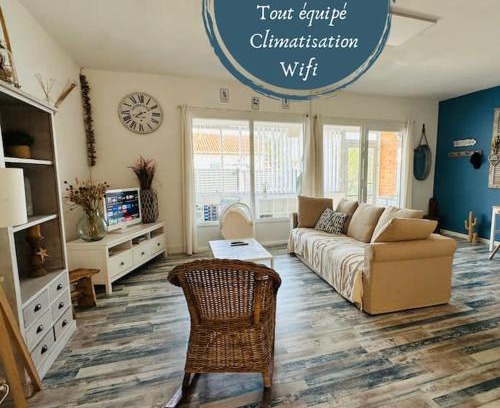 Narbonne-Plage Apartamento | Appartement les pieds dans le sable