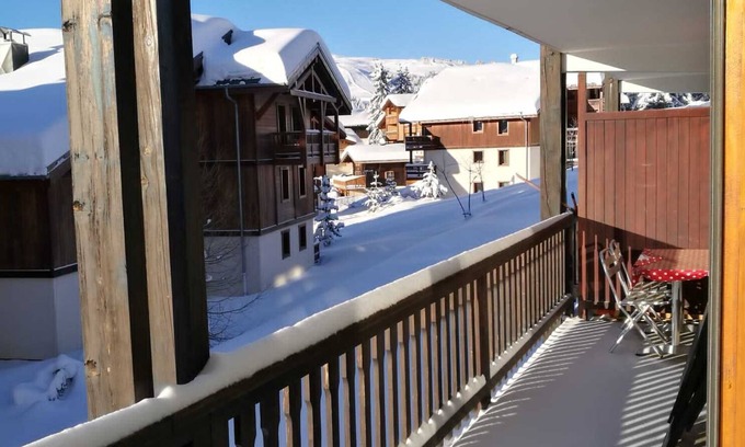 Les Saisies Apartamento | Appartement Les Saisies 6 Personnes au Pied des Pistes