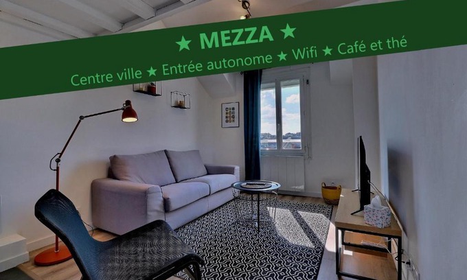 Vitre Apartamento | Appartement "MEZZA" centre ville de VITRÉ