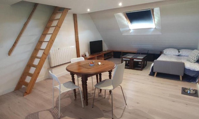Vezin-le-Coquet Apartamento | Appartement mezzanine aux portes de Rennes