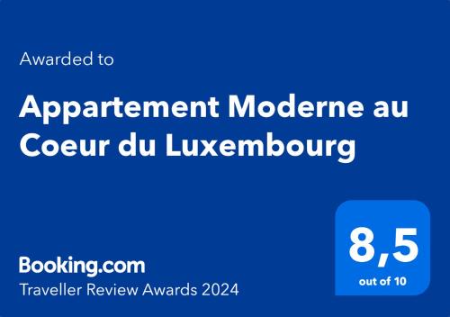Gare Apartamento | Appartement Moderne au Coeur du Luxembourg