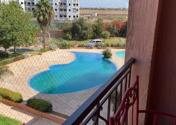 Pont Blondin Apartamento | Appartement mohamedia Ricoflores vue sur piscine