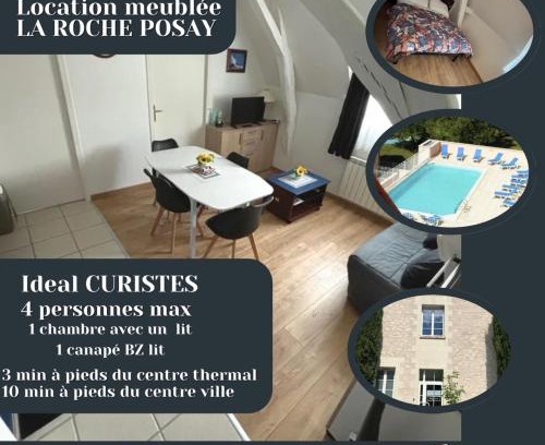 La Roche-Posay Apartamento | Appartement piscine cure thermale