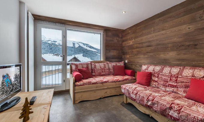 Courchevel Apartamento | Appartement rénové 2 pièces cabine près des pistes à Courchevel - FR-1-563-93