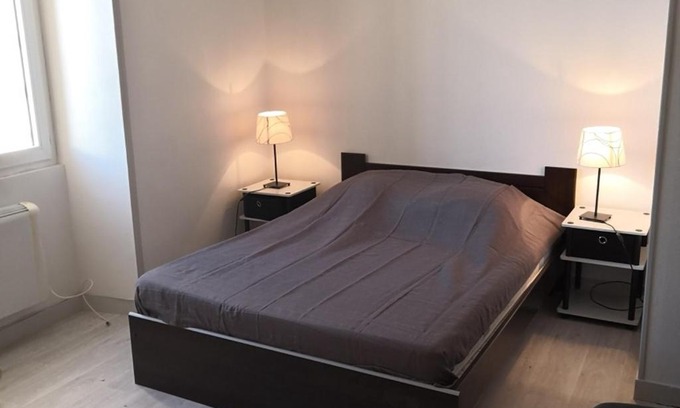 La Roche-Posay Apartamento | Appartement rénové face aux Thermes, wifi, animaux OK, cour privée, pour 3/4 pers. à La Roche-Posay - FR-1-541-36