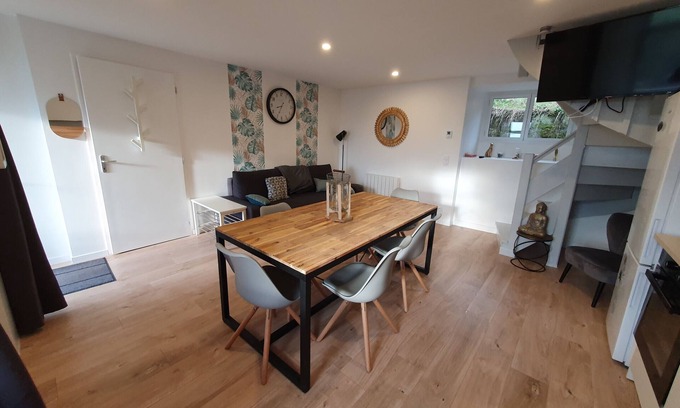 Murol Apartamento | Appartement sous le Chateau de Murol