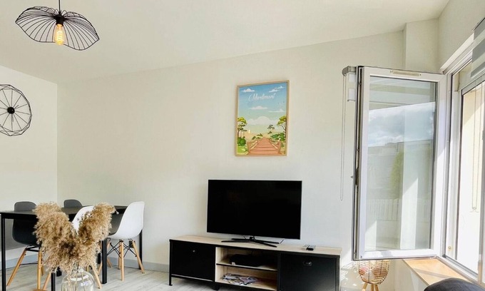 Merlimont-Plage Apartamento | Appartement Sunrise au Pied de la Plage