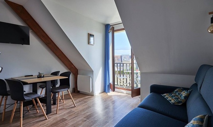 Cabourg Apartamento | Appartement T2 Dans Résidence Calme et Verdoyante Près de la mer