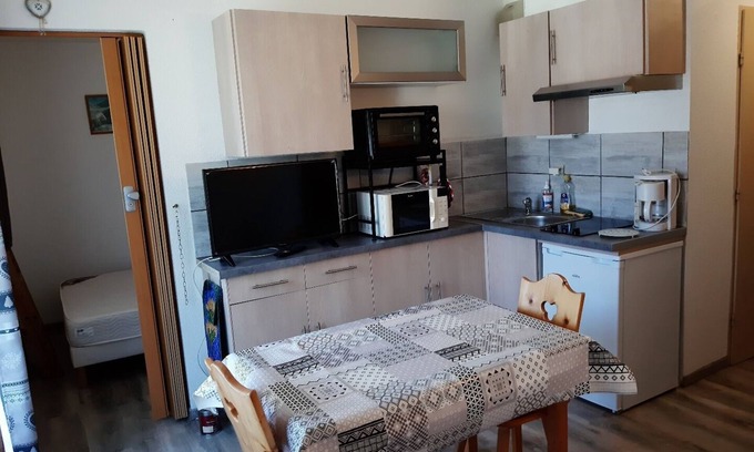 Bernex Apartamento | Appartement T2 Tout Confort 1 Chambre au Pieds des Pistes de ski