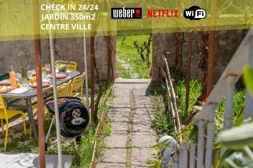 Digne-les-Bains Apartamento | Appartement T3 63m2 - L'Atypique et son Jardin de 350m2 au cœur de Digne